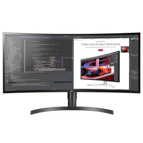 LG 34WL85C-B 34 Inch 21:9 UltraWide™ QHD IPS Curved Monitor with HDR10