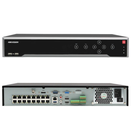 Hikvision 32-ch 1.5U 16 PoE 4K NVR DS-7732NI-I4/16P – Wired Systems