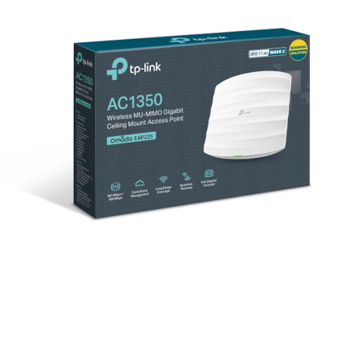 TP-Link AC1350 Ceiling Mount Dual-Band Wi-Fi Access Point (EAP225)