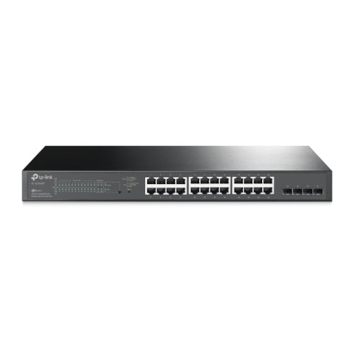 TP-Link JetStream™ 28-Port Gigabit Smart Switch with 24-Port PoE+ (TL-SG2428P)