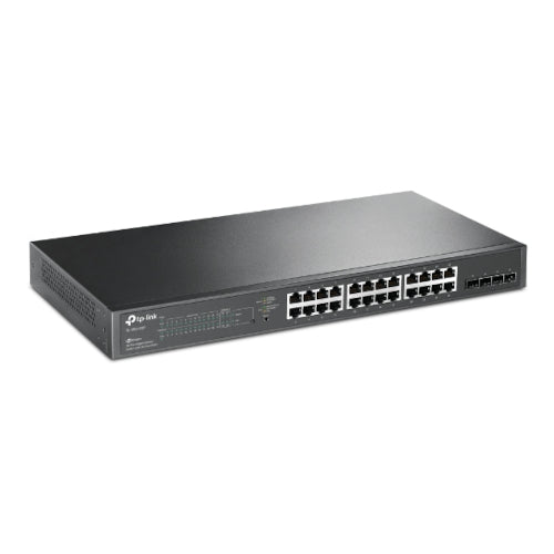 TP-Link JetStream™ 28-Port Gigabit Smart Switch with 24-Port PoE+ (TL-SG2428P)