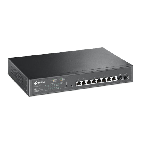 TP-Link JetStream™ 10-Port Gigabit Smart Switch with 8-Port PoE+ (TL-SG2210MP)