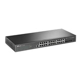 TP-Link JetStream™ 24-Port Gigabit and 4-Port 10GE SFP+ L2+ Managed Switch with 24-Port PoE+ (TL-SG3428XMP)