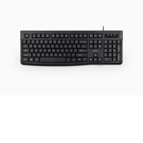 Prolink PCM-2007 USB Wired Keyboard with Multimedia Hot Keys