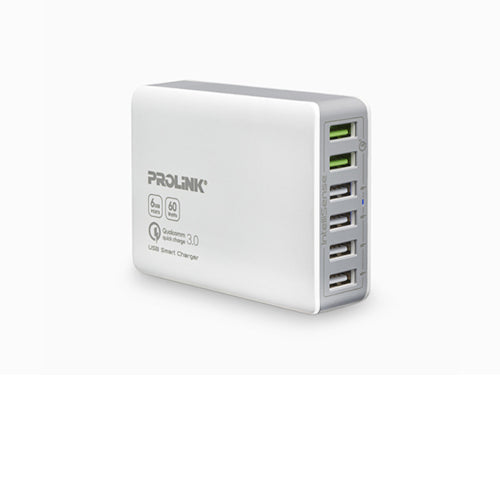 Prolink PDC66001 60W 6-Port Desktop Charger