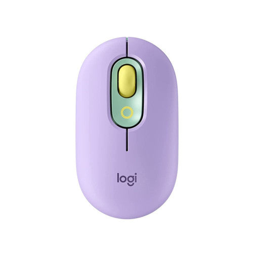 Logitech POP Wireless Mouse with Emoji Button Function