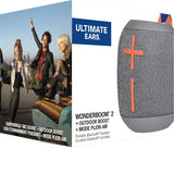 Logitech Ultimate Ears Wonderboom 2 Waterproof Portable Wireless Bluetooth Speaker