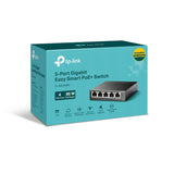 TP-Link 5-Port Gigabit Easy Smart Switch with 4-Port PoE+ (TL-SG105PE)