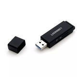 Ugreen USB SD Micro SD Card Reader USB 3.0 Black CM104 40752