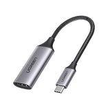 Ugreen USB C to HDMI Adapter Cable 4K 60Hz Aluminum Type C Thunderbolt 3 Converter Male to Female