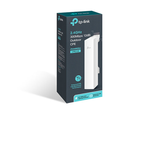 TP-Link 2.4 GHz 300 Mbps 12 dBi Outdoor CPE (CPE220)