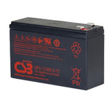 CSB 12V 6AH VRLA UPS Battery UPS12360 6 Slim