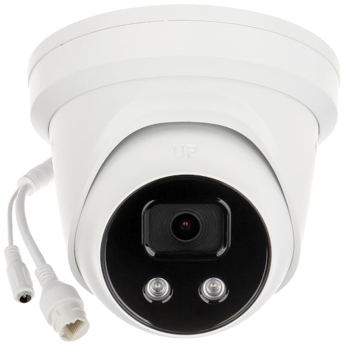 Hikvision 4 MP AcuSense Strobe Light and Audible Warning Fixed Turret Network Camera DS-2CD2346G1-I/SL
