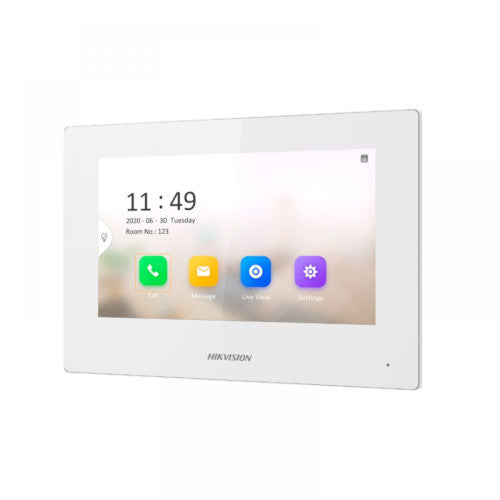 Hikvision 7 inch touch IP indoor station DS-KH6320-LE1/White