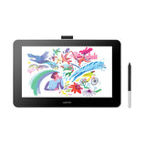 Wacom One Digital Drawing Tablet with Screen, 13.3-in Graphics Display (DTC133W0C)