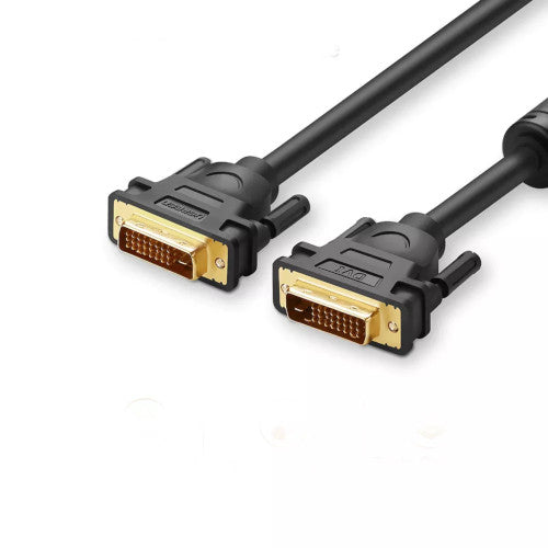 Ugreen  DVI-D 24+1 Dual Link Male to Male Cable Gold Plated DV101
