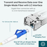 TP-Link Gigabit Single-Mode WDM Bi-Directional SFP Module