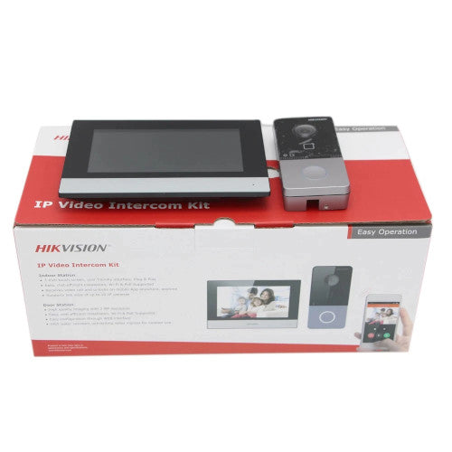 Hikvision IP Video Intercom Kit DS-KIS603-P(B)