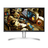LG 27UL550-W 27inch 4K UHD 3840x2160 IPS Display, 2 x HDMI, Display Port, Pivot 90 Monitor