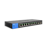 Linksys 8-Port Managed Gigabit Ethernet Switch with 2 1G SFP Uplinks LGS310C