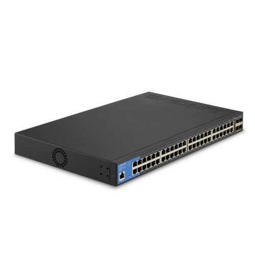 Linksys 48-Port Managed Gigabit Ethernet Switch with 4 10G SFP+ Uplinks LGS352C
