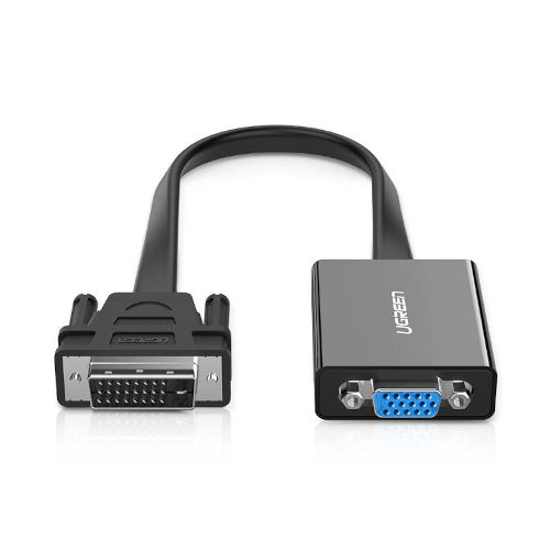 Ugreen MM108 DVI(24+1) Male to VGA Female 1080P HDTV Converter DVI Video Adapter Cable - 1