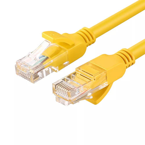 Ugreen Cat5e UTP Ethernet Cable 100mbps RJ45 5M Yellow NW103 11233
