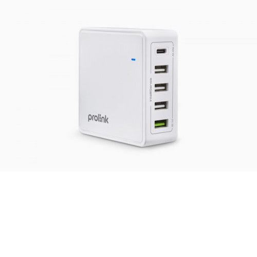 Prolink PDC56001 56W 5-Port Desktop Charger – Wired Systems