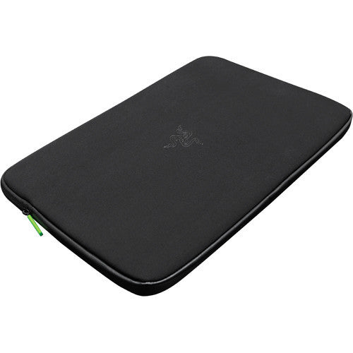 Razer 13"" Neoprene Laptop Sleeve: Scratch & Water-Resistant - Padded Interior Lining - Snag-Free Velcro - Flip-Out Mouse Mat - Classic Black (RC21-01440100-R3M1)