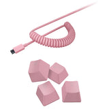 Razer PBT Keycap + Coiled Cable Upgrade Set - Quartz Pink (RC21-01491000-R3M1)