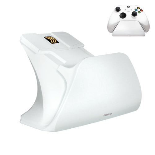 Razer Universal Quick Charging Stand for Xbox - Robot White - Charging Stand for Xbox, Xbox Series X|S and Xbox One Elite Controller - RC21-01750300-R3M1
