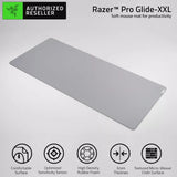 Razer Pro Glide XXL - Soft Mouse Mat for Productivity (Thick, High-Density Rubber Foam, Textured Micro-Weave Cloth Surface, Anti-Slip Base, 940 x 410 x 3mm) Grey RZ02-03332300-R3M1