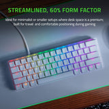 Razer Huntsman Mini Optical Gaming Keyboard Clicky Purple Switch US Mercury RZ03-03390300-R3M1
