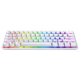 Razer Huntsman Mini 60% Gaming Keyboard: Fast Keyboard Switches - Linear Optical Switches Mercury White RZ03-03390400-R3M1