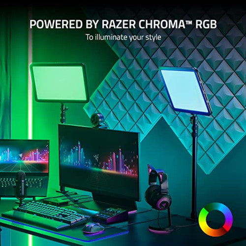 Razer Key Light Chroma - Razer Chroma RGB Key Light for Streaming (All ...