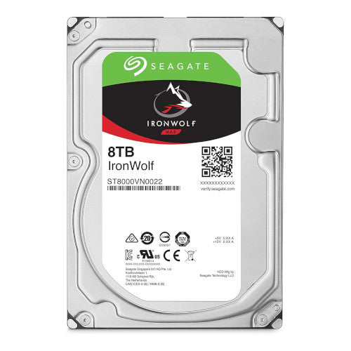Seagate IronWolf NAS 8TB SATA 6Gb/s 7200RPM Hard Disk