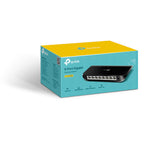 TP-Link Litewave 8 Port Gigabit Ethernet  Switch Desktop Plastic Case (TL-SG1008D)