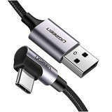 Ugreen 50941 Angled USB AM to USB Type C Cable Angled (US284-1M)