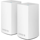 Linksys Velop Intelligent Mesh WiFi System, 2-Pack White (AC1300) WHW0102